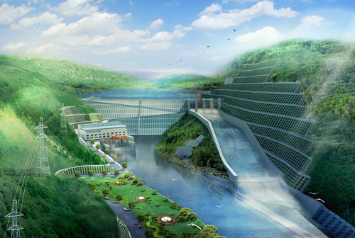 乌海老挝南塔河1号水电站项目